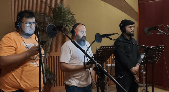 Participantes de la radionovela Todos Estamos Locos