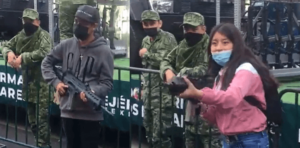 SEDENA arrestó a militares que prestaron armas a civiles para fotos