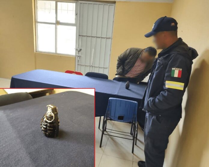 Alumna llevó granada falsa a la escuela y alarmó a las autoridades