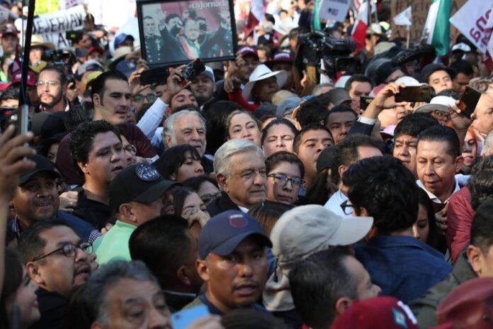 Marcha AMLO en Ciudad de México Marcha AMLO en Ciudad de México