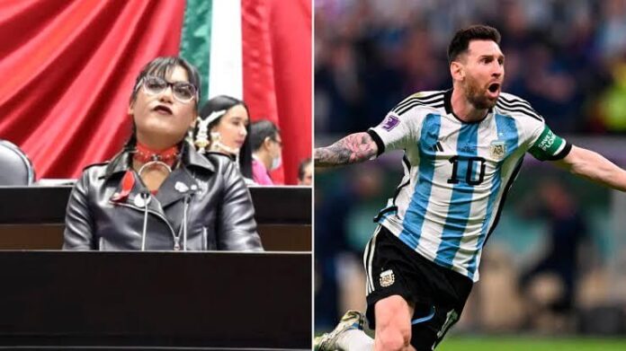 Diputada mexicana propuso declarar persona non grata a Messi