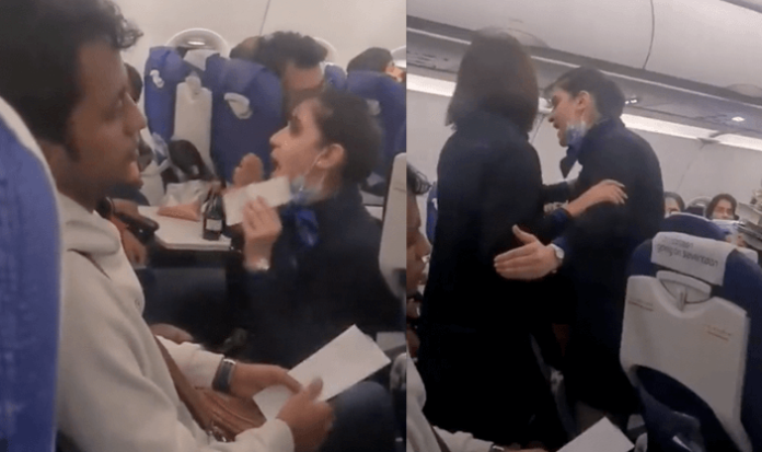 Sobrecargo explotó contra pasajero “soy empleada, no tu sirvienta”
