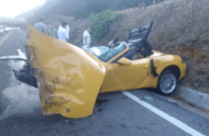 Accidente donde murió Federico Gutiérrez