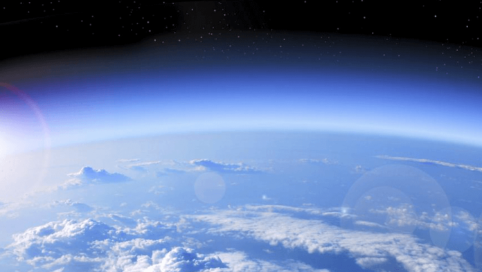 Capa de ozono del planeta Tierra