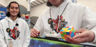 Joven rompe récord nacional de Rubik en Tijuana. Joven rompe récord nacional de Rubik en Tijuana