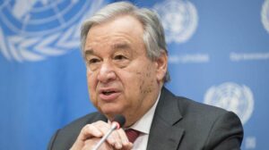 Antonio Guterres, secretario general de la ONU
