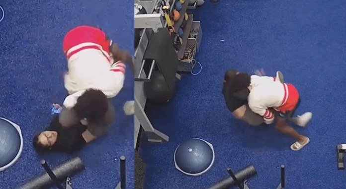 Así se defendió una mujer de acosador en el gimnasio