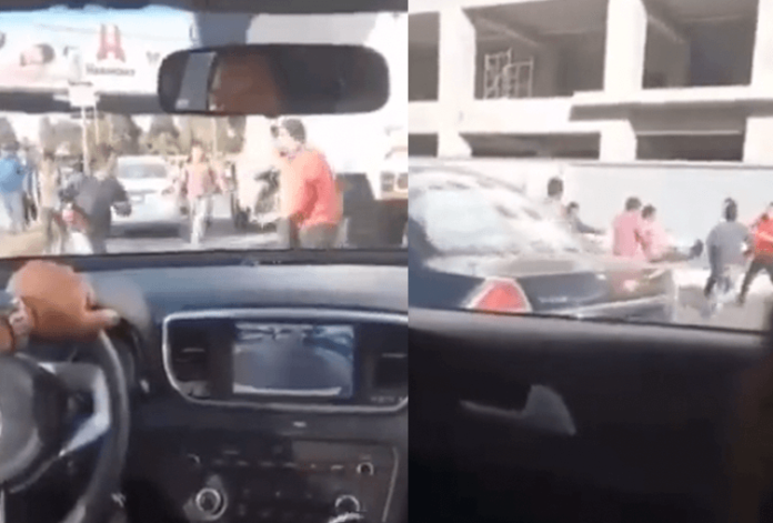 Por no dar propina, limpiaparabrisas agredieron a conductor