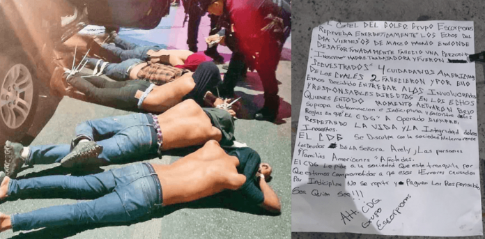 Cártel entregó a “responsables” y pidió disculpas por el caso Matamoros