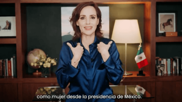 Lilly Téllez quiere ser presidenta de México