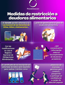 Registro de deudores alimentarios será público