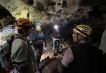 VIDEO: Así son las cuevas y cenotes debajo del Tren Maya en México. Debajo de una cueva en la ruta del tren maya