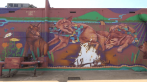 Mural “Ciclo y comunidad”
