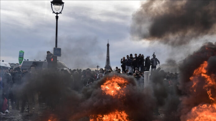 Protestas en Francia