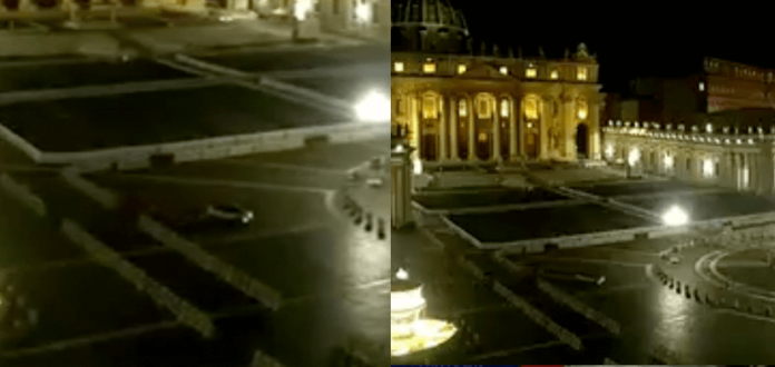 Auto ingresa al Vaticano