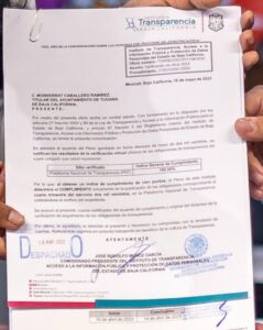 Ayuntamiento de Tijuana cumplió con el 100% en transparencia en Baja California.