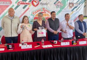 Conferencia de prensa de Caliente sobre paseo ciclista a beneficio del voluntariado del IMSS