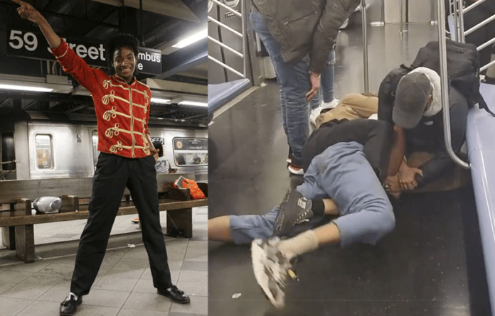 Exmarine estrangula a imitador de Michael Jackson en metro de NY