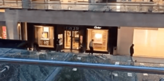 VIDEO: Con mazos, ladrones asaltaron lujosa joyería en CDMX. Con mazos, ladrones asaltaron lujosa joyería en CDMX