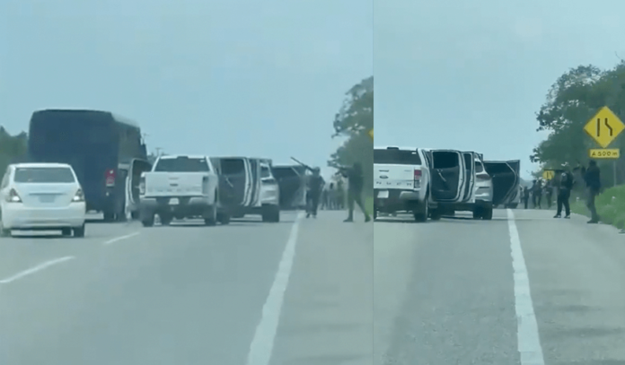 Grupo armado secuestró a 14 trabajadores de seguridad en Chiapas