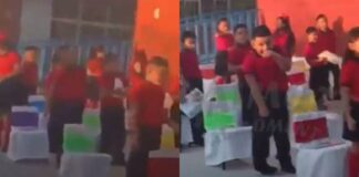 VIDEO: Maestra pone por accidente audio comprometedor en graduación de kínder. Maestra reproduce por accidente audio comprometedor en Graduación de Kínder