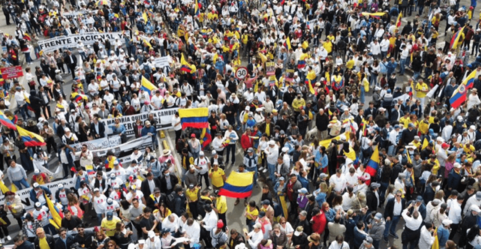 Protestas en Colombia