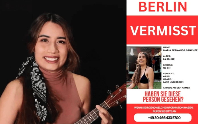 Aún no aparece joven mexicana extraviada en Berlín, Alemania