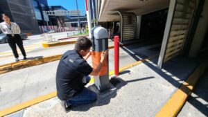 Ayuntamiento de Tijuana clausuró estacionamiento del aeropuerto