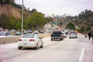 Carretera a Playas de Tijuana a la altura del Cañón del Matadero