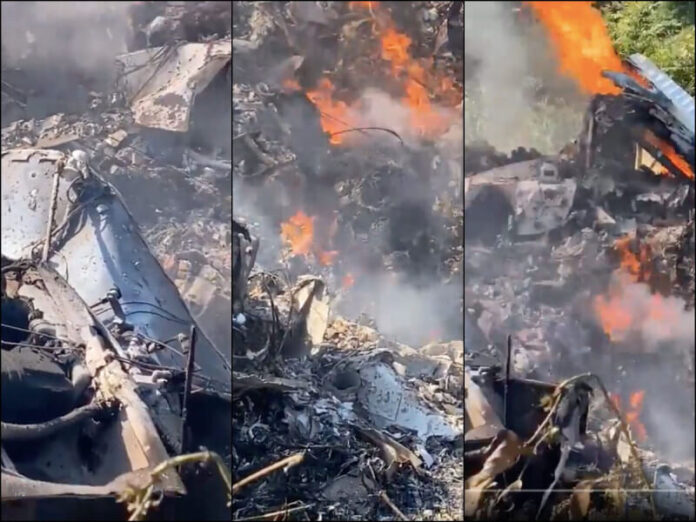 Terrible accidente; chocan dos avionetas en Durango