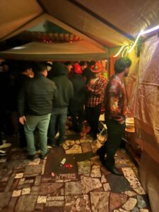 Fiesta con menores de edad