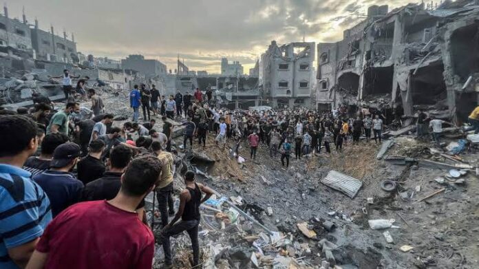 Mueren 145 personas refugiadas en Hospital tras ataque Israelí