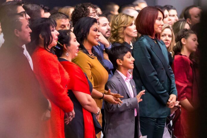 Alcaldesa de Tijuana en el informe de la gobernadora de Baja California