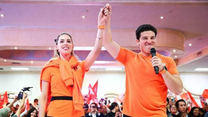 Mariana Rodríguez y Samuel García
