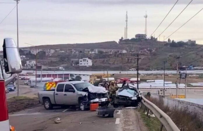 Accidente vial en carretera libre Tijuana - Tecate cobró una vida