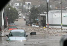 Urbanista pide modificar horarios laborales en Tijuana por lluvias intensas de «El Niño». Lluvias causaron estragos en Baja California este lunes