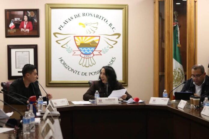 Cabildo de Rosarito y Araceli Brown