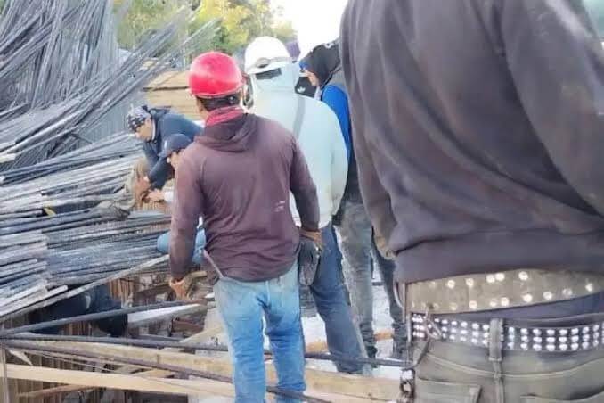 Reportan colapso en tramo 6 del Tren Maya, hay lesionados Reportan colapso en tramo 6 del Tren Maya, hay lesionados