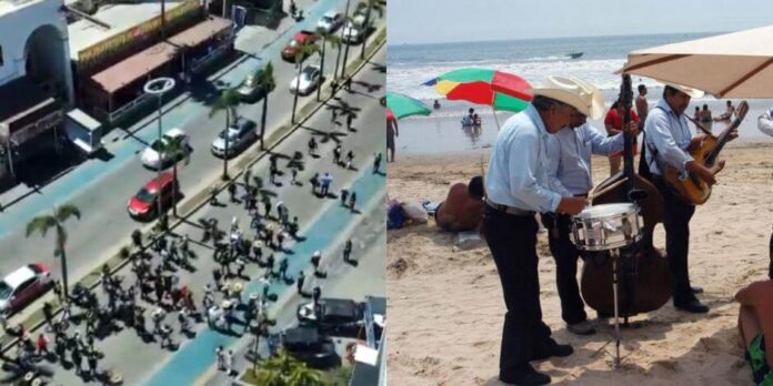 Bandas protestan en Mazatlán ante prohibición de tocar en las playas