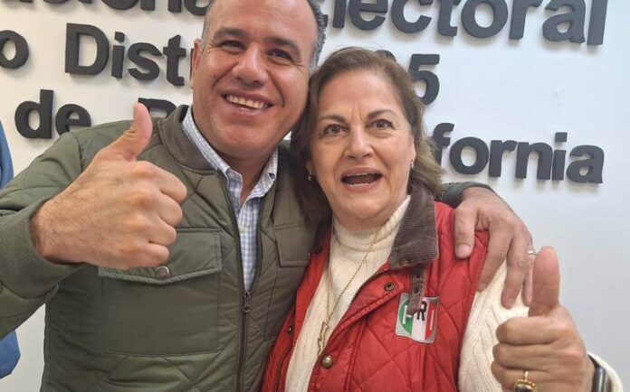 Presidentes del PAN y el PRI en Baja California