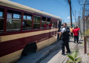 Calafia de Tijuana se quedó sin una llanta