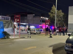 Escena del crimen en Tijuana