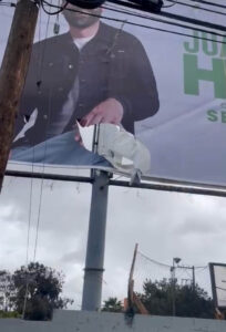 Vandalizan espectacular