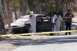 Ataque dejó dos hombres sin vida en bulevar Benito Juárez de Rosarito