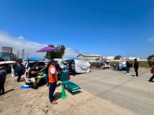 Bloquean accesos a PEMEX de Rosarito