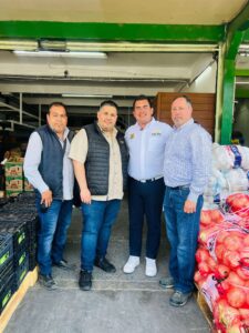 Comerciantes de la central de abastos respaldan la candidatura de Leonel Peiro Del Rio a la alcaldía de Tijuana