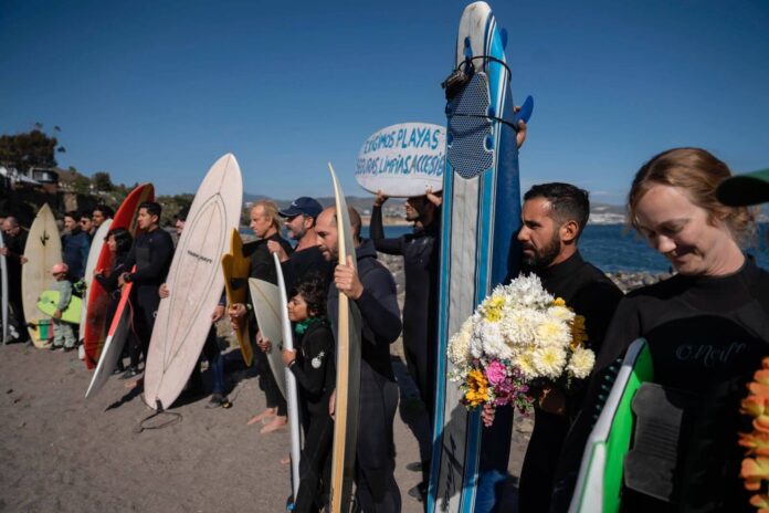 Comunidad surfista de Baja California
