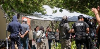 FOTOS: Están grabando una serie de Netflix en Tijuana. Filmación de Gringo Hunters en Tijuana