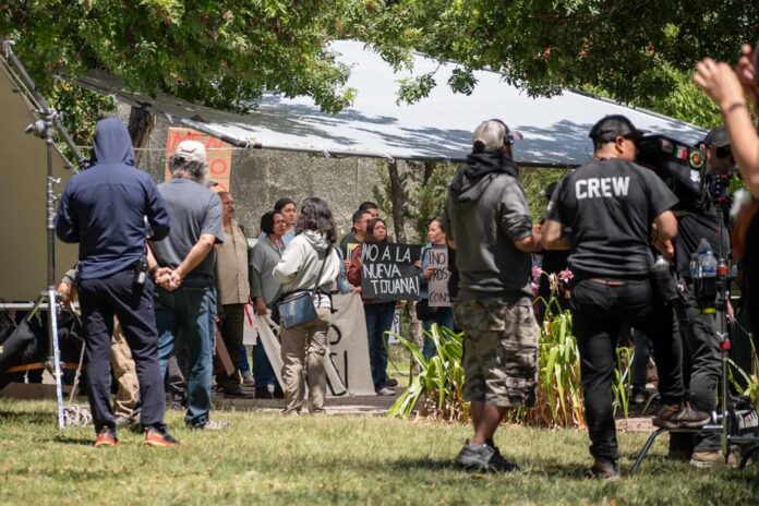 Filmación de Gringo Hunters en Tijuana