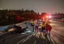 Hombre en estado de ebriedad chocó a taxista y quedó prensado en Tijuana. Hombre en estado de ebriedad chocó a taxista y quedó prensado en Tijuana